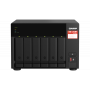 NAS QNAP 673A 6-Bay, CPU AMD Ryzen V1000 series V1500B 4C/8T 2.2 GHz, RAM 8GB (1x 8GB) DDR4 (2 x SODIMM slots, max. 64GB total, 