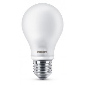 Bec LED Philips Classic A60, E27, 4.5W (40W), 470 lm, lumina calda (2700K), mat